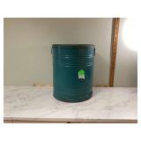AQUA BLUE TIN - COLLECTIBLES
