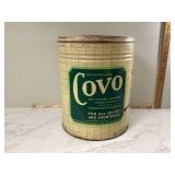 COVO VEGETABLE OIL TIN - COLLECTIBLES
