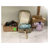 Retro beauty tools and accessories