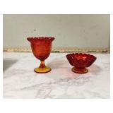 Amberina Harvest Grape bowl