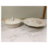 Outdoor serving dishes for vegetables