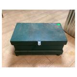 OLD CARPENTERS BOX WITH TOOLS - TOOLS