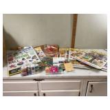 Wide variety of creative supplies