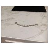 Silver bracelet made of sterling silver