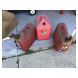 3 GAS CANS - AUTOMOTIVE