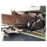 Assorted wood types random sizes