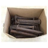 20 RAILROAD SPIKES - TOOLS
