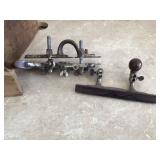 Vintage Stanley wood plane set