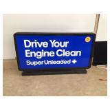 ENGINE CLEAN SIGN