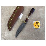 DAMASCUS KNIFE - SPORTING GOODS