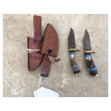 DAMASCUS KNIFE - SPORTING GOODS