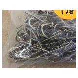 MANY LARGE FISHING HOOKS