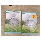 2 NEW OUTDOOR WINDOW THERMOMETERS
