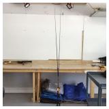 2 BAIT CASTING FISHING RODS