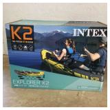 NEW INTEX EXPLORER K2 KAYAK SET