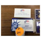 2007 PROOF SET - COINS CURRENCY