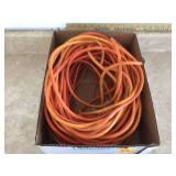 Two lengthy extension cords