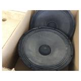 2 LARGE SPEAKERS