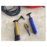 AIR HOSE AND AIR PUMPS - TOOLS