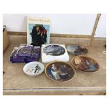 Collector plates and hangers for display