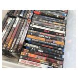 Collection of DVDs in a box
