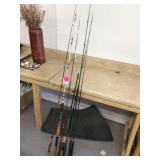 7 FISHING POLES
