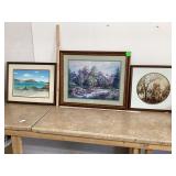 3 FRAMED PICTURES