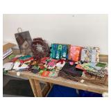 GIFT BAGS AND WREATH
