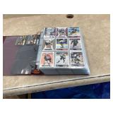 HOCKEY CARDS IN BINDER