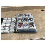 HOCKEY CARDS IN BINDER