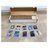 BOX OF BASEBALL CARDS