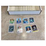 BOX OF BASEBALL CARDS