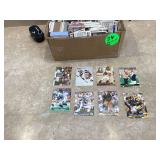 BOX OF FOOTBALL CARDS
