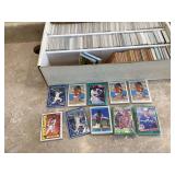 BOX OF BASEBALL CARDS