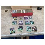 BOX OF FOOTBALL CARDS