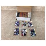 BOX OF ACTION PACKED FOOTBALL CARDS
