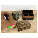 A fish-themed storage box