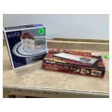 Gibson cake plate with cordless warming tray