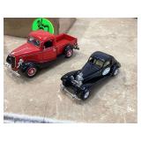 4 DIE-CAST COLLECTOR CARS