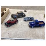 4 MODEL CARS