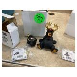 Bearfoots figurines in box Rudy Reindeer