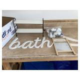 BATHROOM ITEMS AND DECOR - HOME DECOR