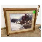 VINTAGE DEER PICTURE