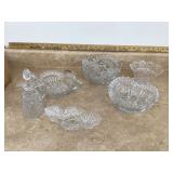 CUT CRYSTAL BOWLS - GLASS