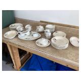 EDWIN M KNOWLES CHINA SET
