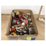 Thread and needles in a box