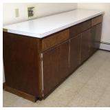 Work cabinet 94" long x 25" wide x 3 Work cabinet 94" long x 25" wide x 3