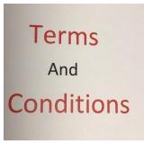 Term and conditions