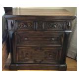 oleans International, Dark wooden nightstand