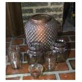 Unique candle holders, 6 in total